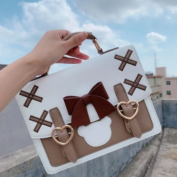 Harajuku Lolita Cute Handbag Pastel Kitten