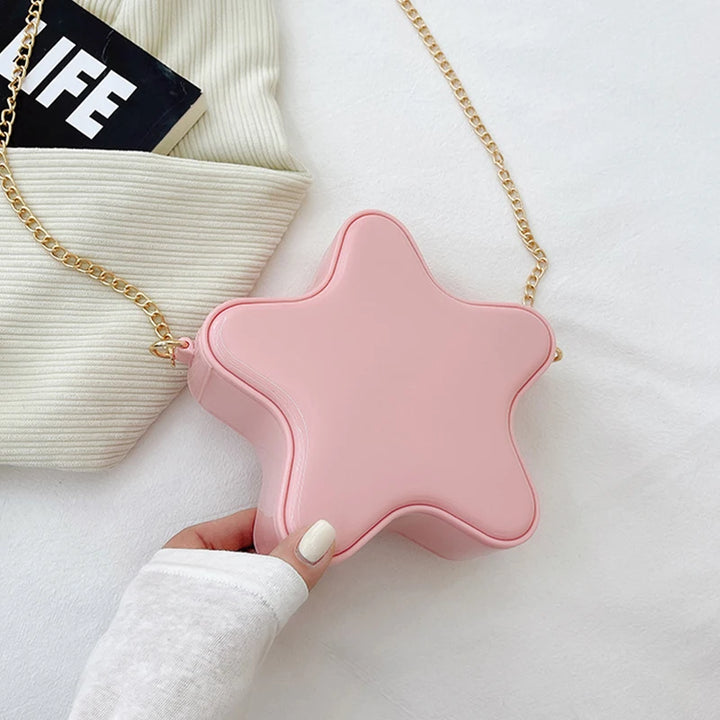 Cute Japanese Style Star Shoulder Bag Pastel Kitten