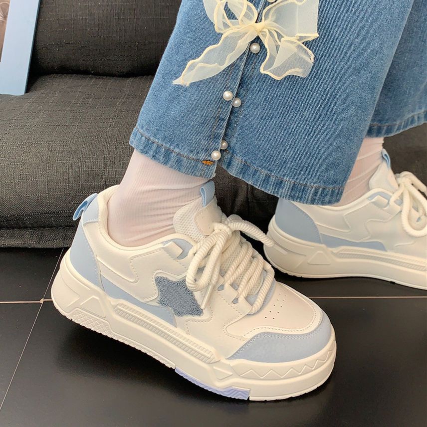 Mori Star Platform Sneakers - Pastel Kitten