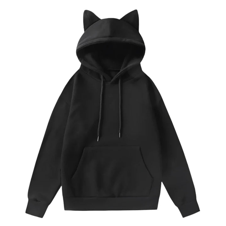 Kawaii Cat Ears Hoodie Pastel Kitten