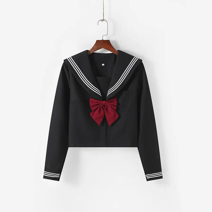 Japanese Sailor Style School Uniform Pastel Kitten