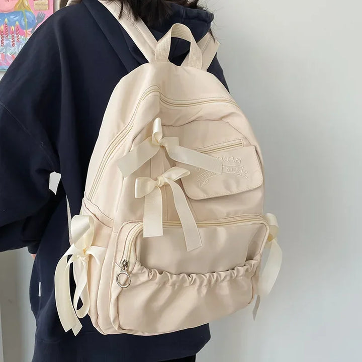 Kawaii Lolita School Backpack Pastel Kitten