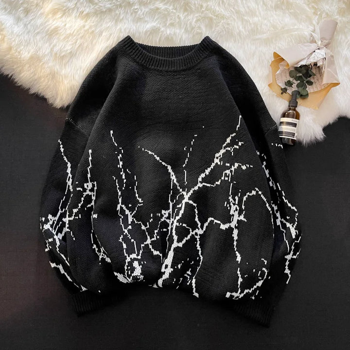 Harajuku Oversized Gothic Sweater Pastel Kitten