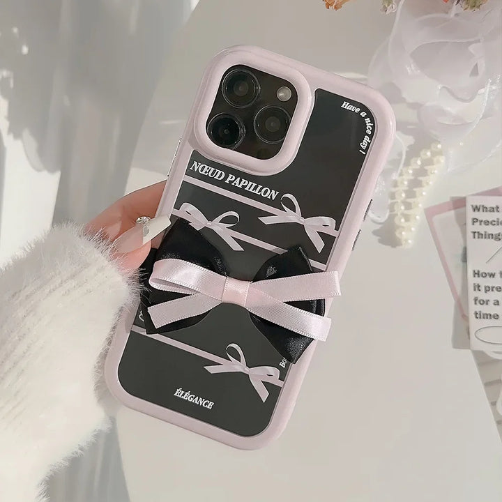Kawaii Transparent Pastel Phone Case Pastel Kitten