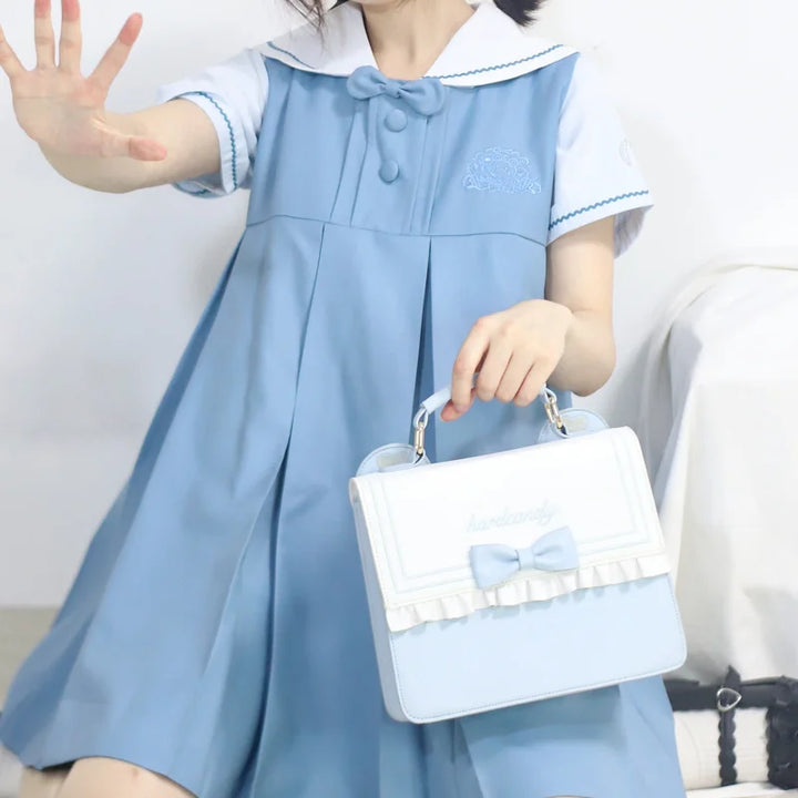 Cute Japanese Lolita Handbag Pastel Kitten