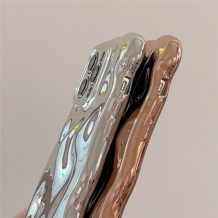Y2K Metallic iPhone Case Pastel Kitten