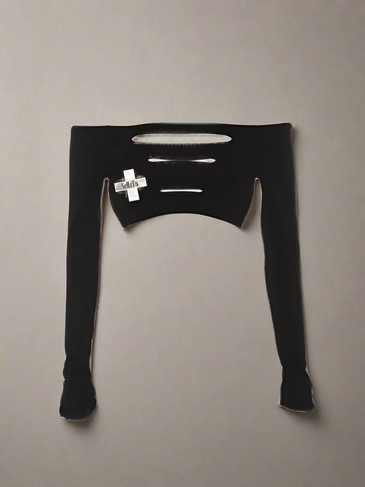 Y2K Grunge Crop Top Pastel Kitten