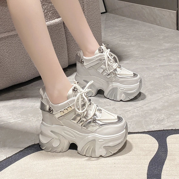 High Platform Sports Shoes Pastel Kitten