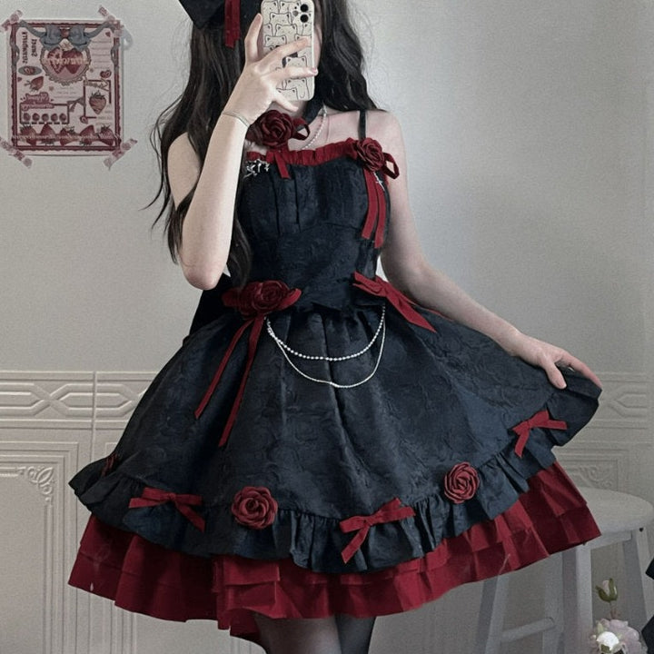 Victorian Gothic Dress Pastel Kitten