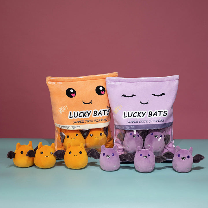 Kawaii Bat Plush Toys Pastel Kitten