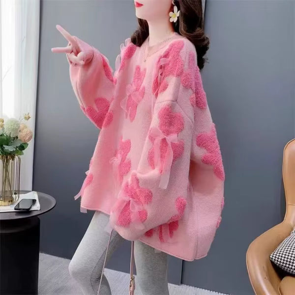 Korean Cute Pastel Sweater Pastel Kitten