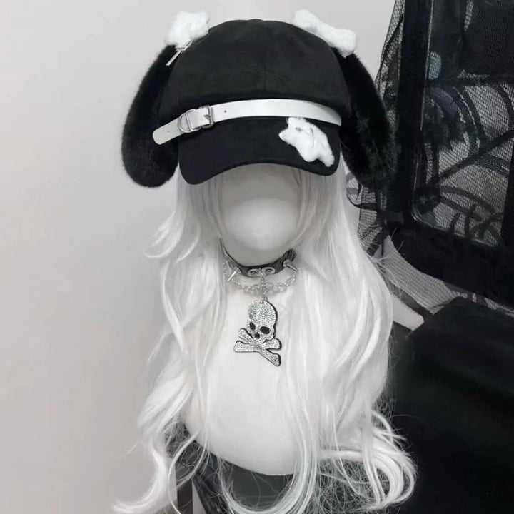 Kawaii Dog Ear Cap Pastel Kitten