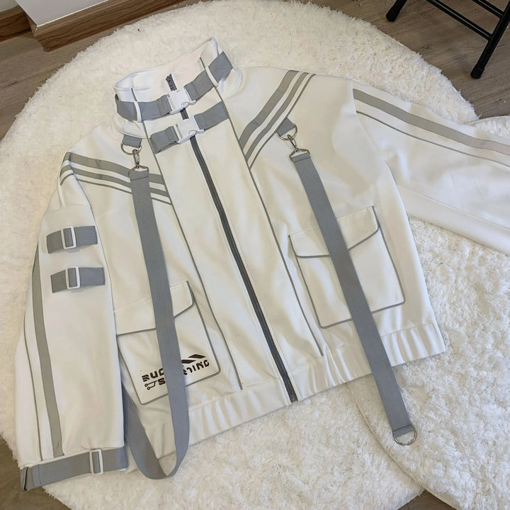 Cyberpunk Sports Outsfit Set Pastel Kitten