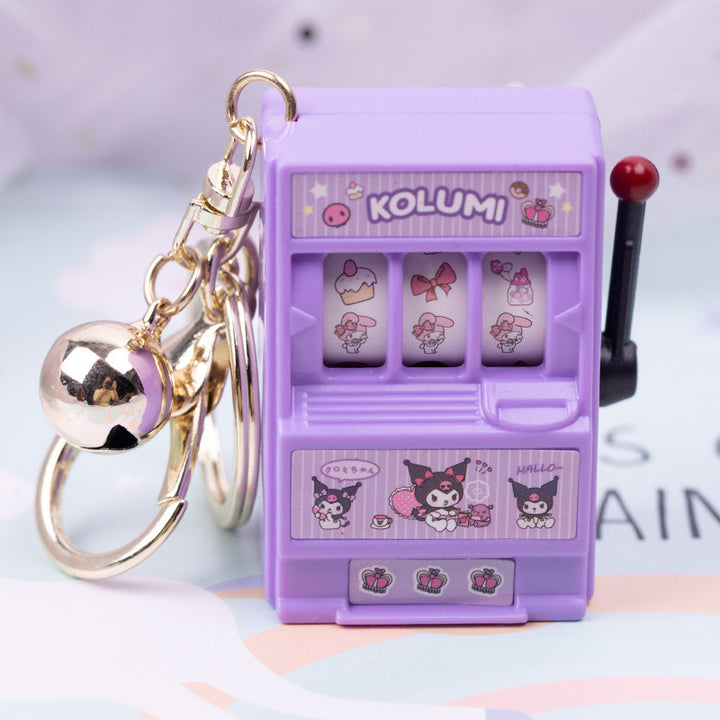 Kawaii Game Console Keychain Pastel Kitten