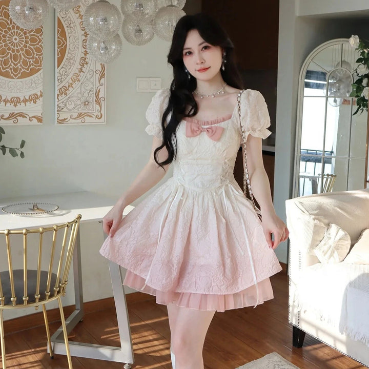 Sweet Lolita Fairy Dress Pastel Kitten