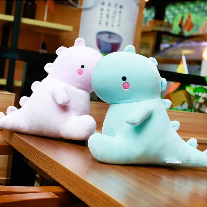 Cute Dinosaur Plush Toys Pastel Kitten