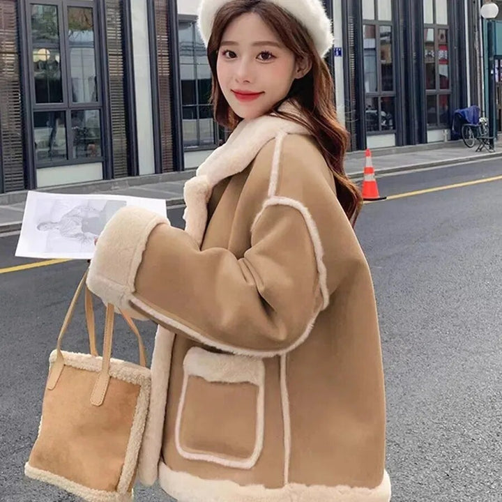 Winter Korean Coat Pastel Kitten