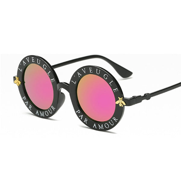 Fashion Round Sunglasses Pastel Kitten