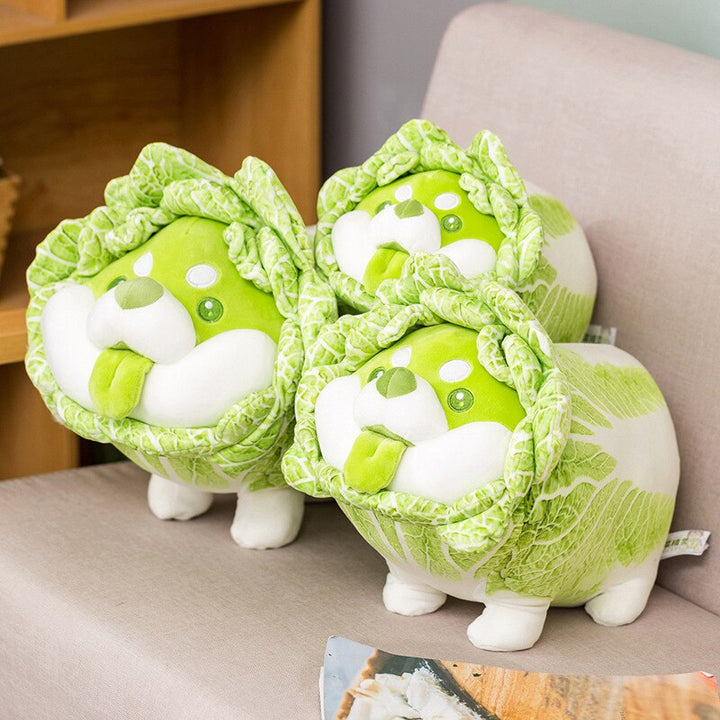Shiba Inu Vegetable Plush Toy Pastel Kitten