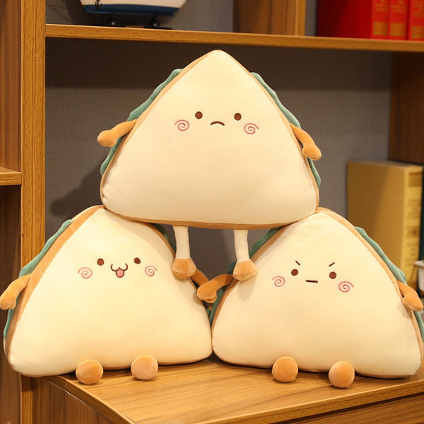 Cute Sandwich Plush Toys Pastel Kitten