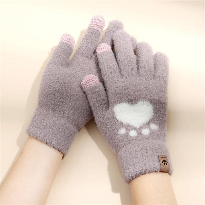 Kawaii Cat Paw Gloves Pastel Kitten