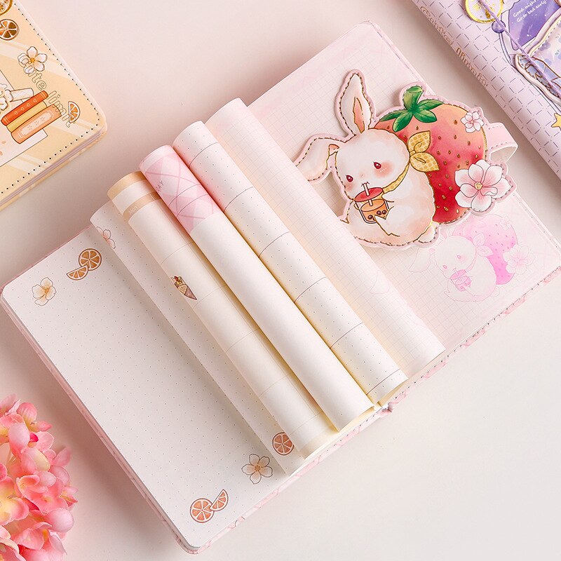 Cute Notebook, Cute Journal, Kawaii Notebook, Kawaii Journal, 224 Pages,  19.3 X 13 Cm, Free Delivery 