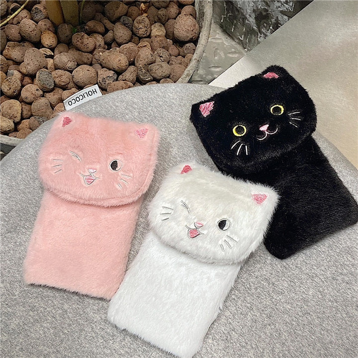 Kawaii Plush Cat Soft Case For Xiaomi Pastel Kitten