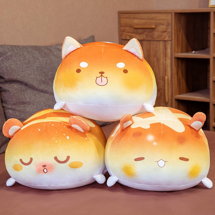 Kawaii Plush Animals Japanese Pillow Pastel Kitten