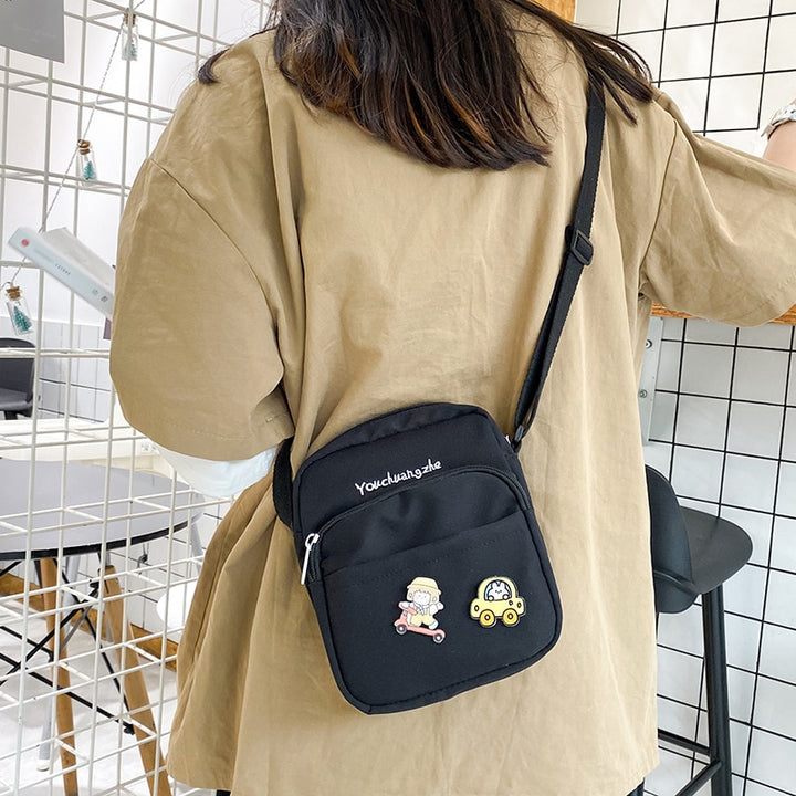 Ulzzang Girl Shoulder Bag Pastel Kitten