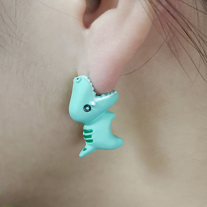 Cute Animal Earrings Pastel Kitten