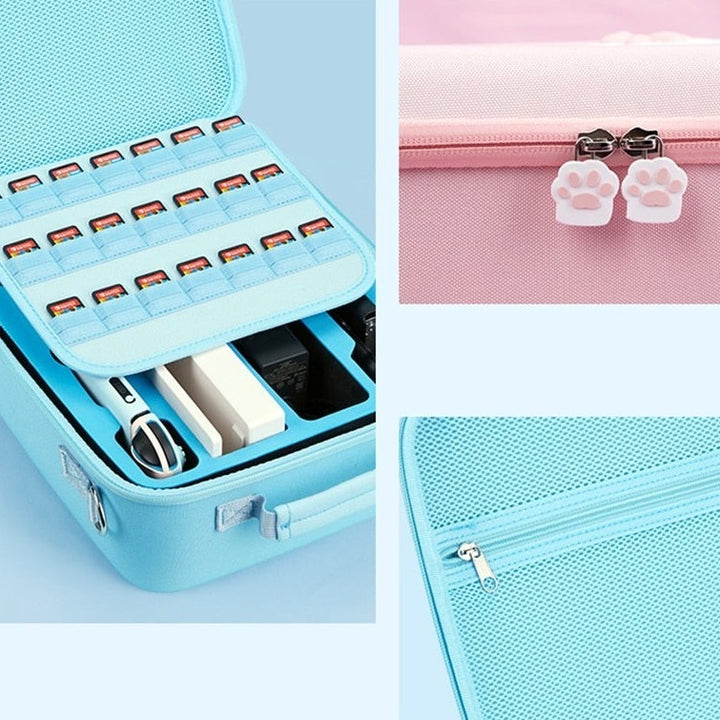 Shockproof Handbag for Nintendo Switch Pastel Kitten