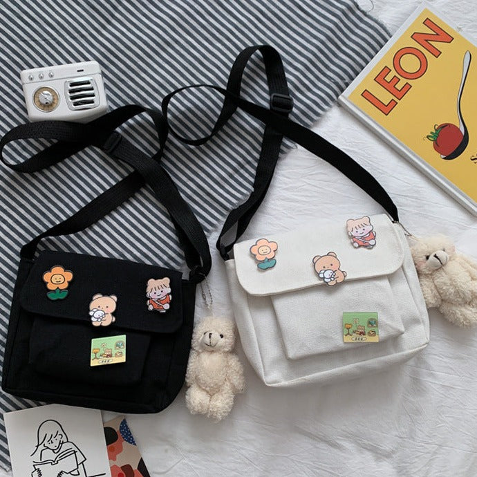 Japanese Mini Shoulder Bag Pastel Kitten