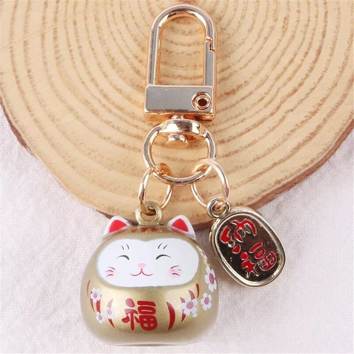 Lucky Cat Keychain Pastel Kitten