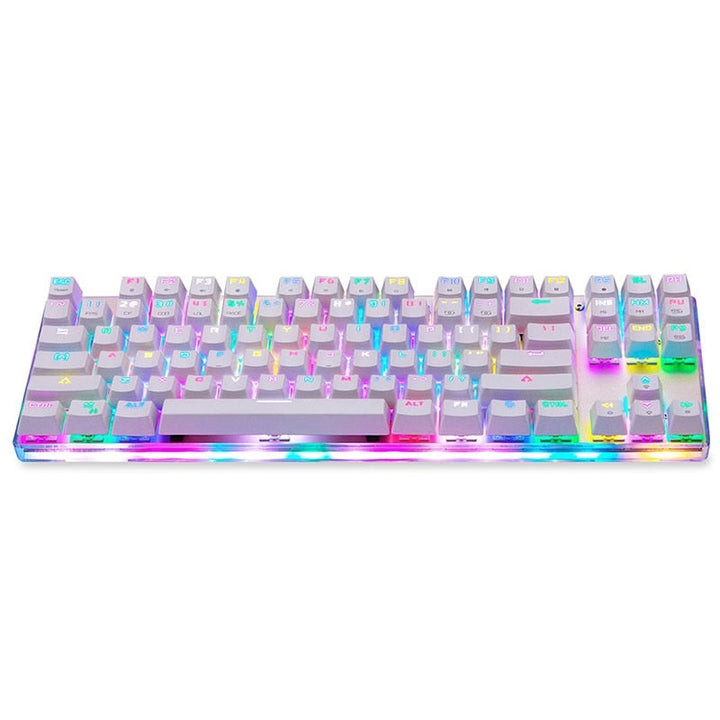 Motospeed K87s RGB Keyboard Pastel Kitten