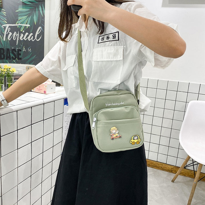 Ulzzang Girl Shoulder Bag Pastel Kitten