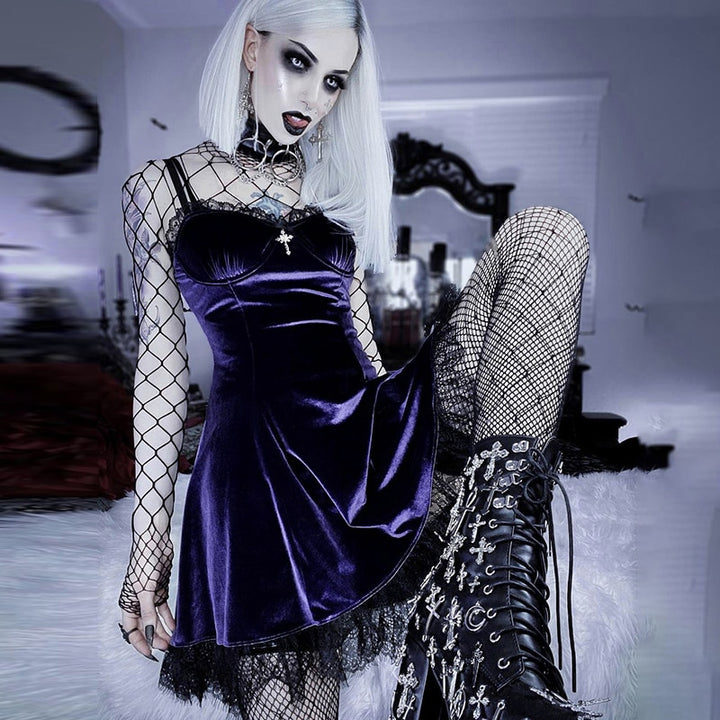 Aesthetic Gothic Dress Pastel Kitten