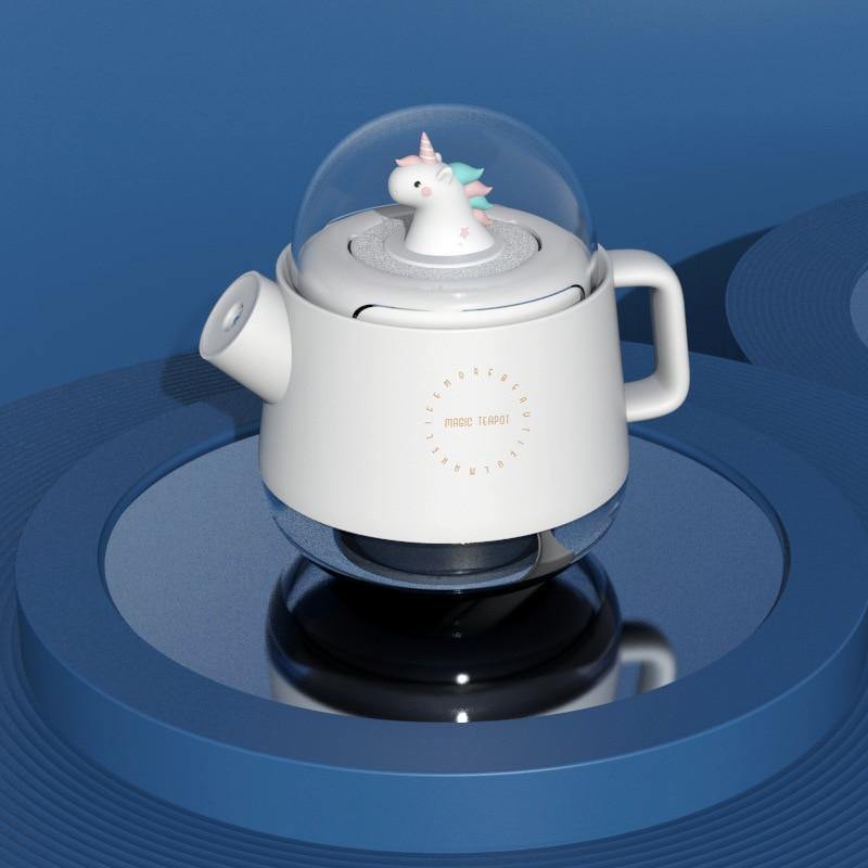 Cute Teapot Humidifier Pastel Kitten