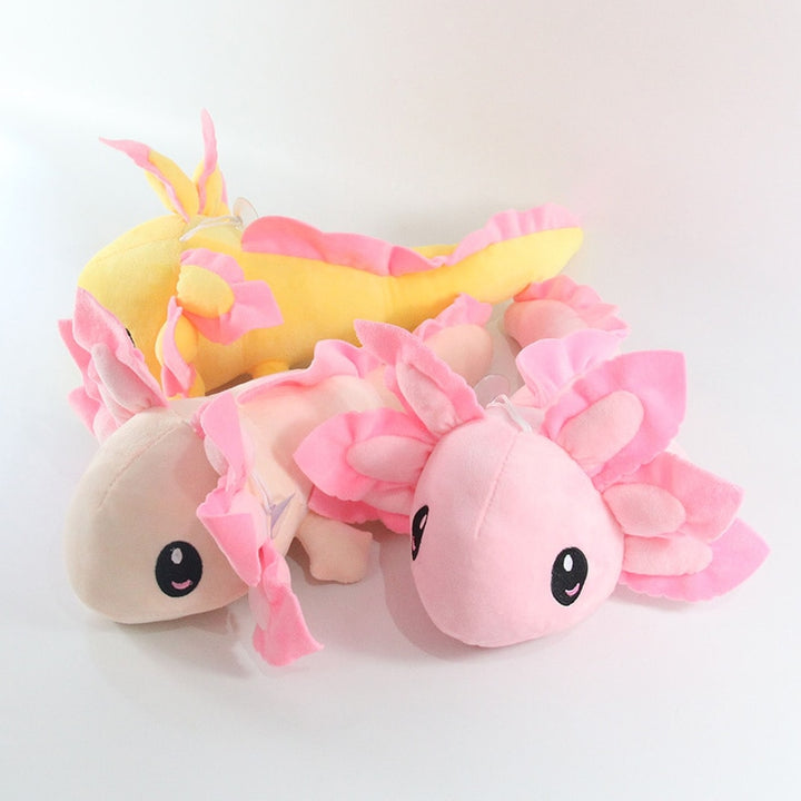 Kawaii Axolotl Plush Toy Pastel Kitten