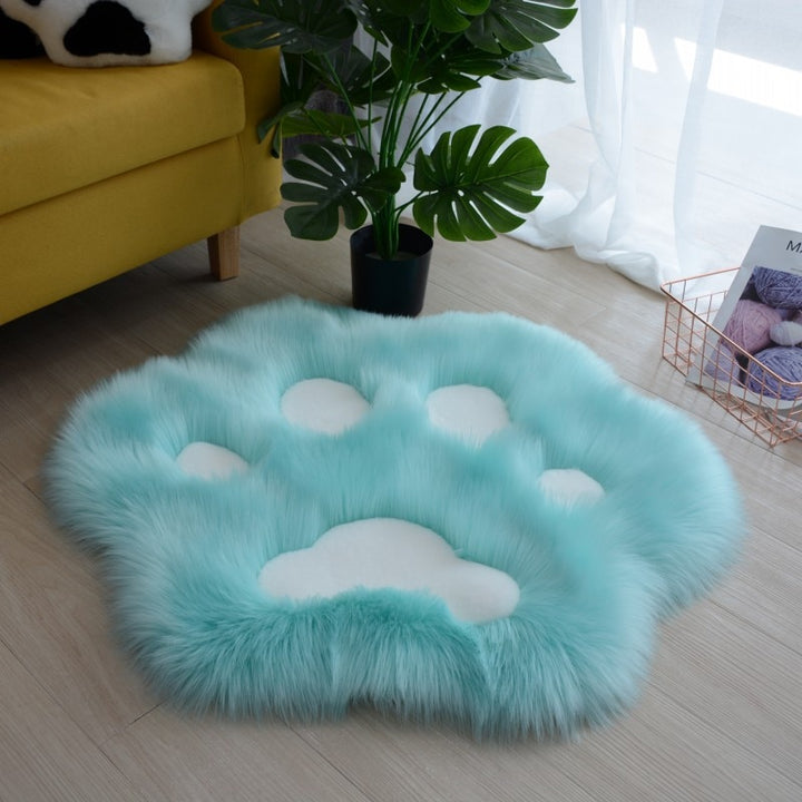 Cat Paw Carpet Pastel Kitten