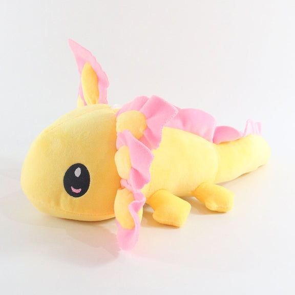 Kawaii Axolotl Plush Toy - Pastel Kitten