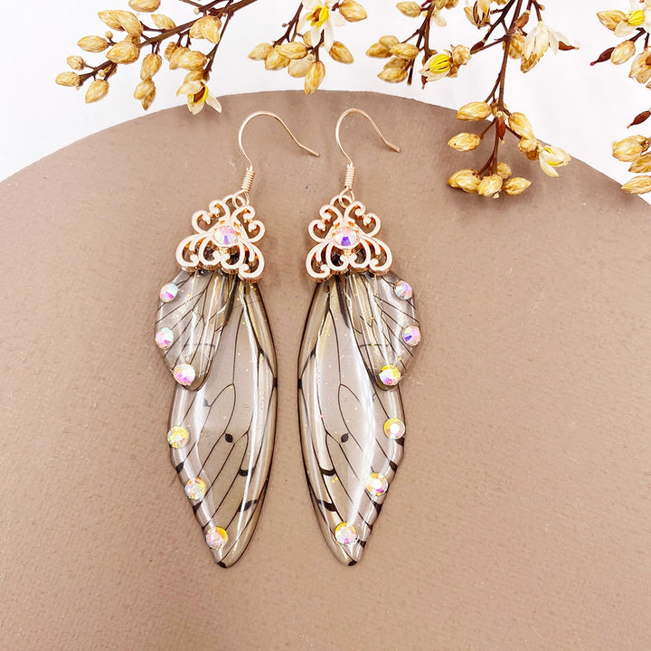 Butterfly Wings Earrings Pastel Kitten
