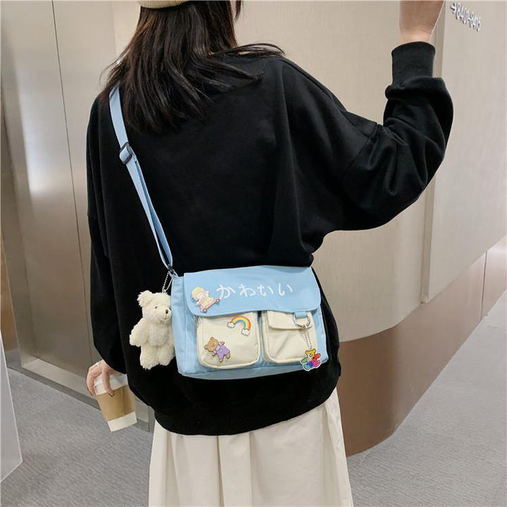 Japanese Style Small Bag Pastel Kitten