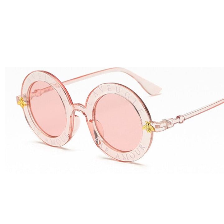 Fashion Round Sunglasses Pastel Kitten