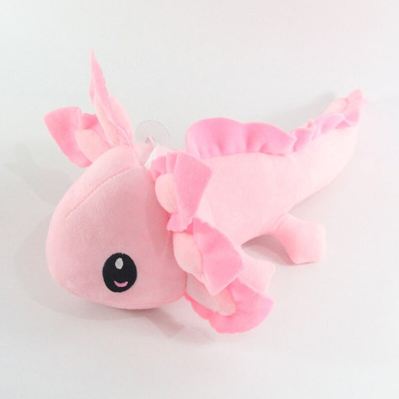 Kawaii Axolotl Plush Toy - Pastel Kitten