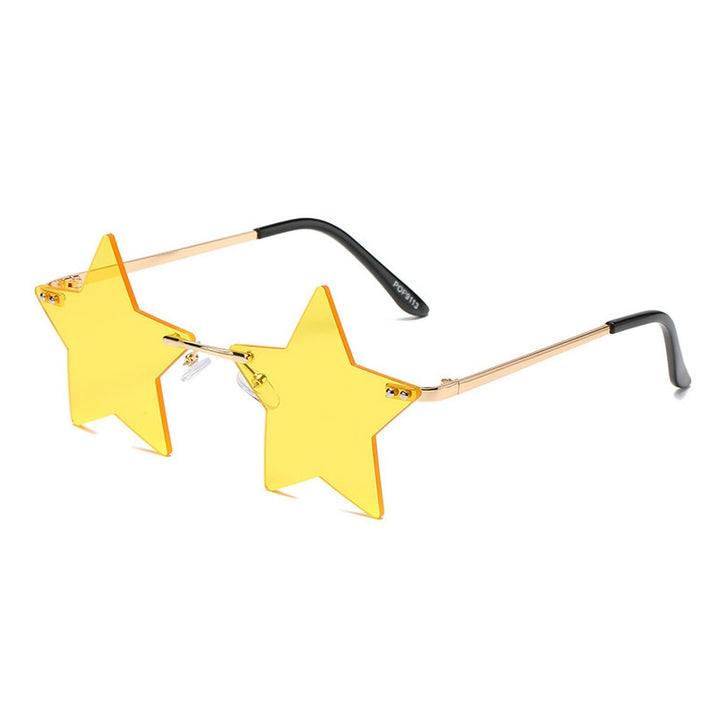 Star Shape Fashion Sunglasses Pastel Kitten