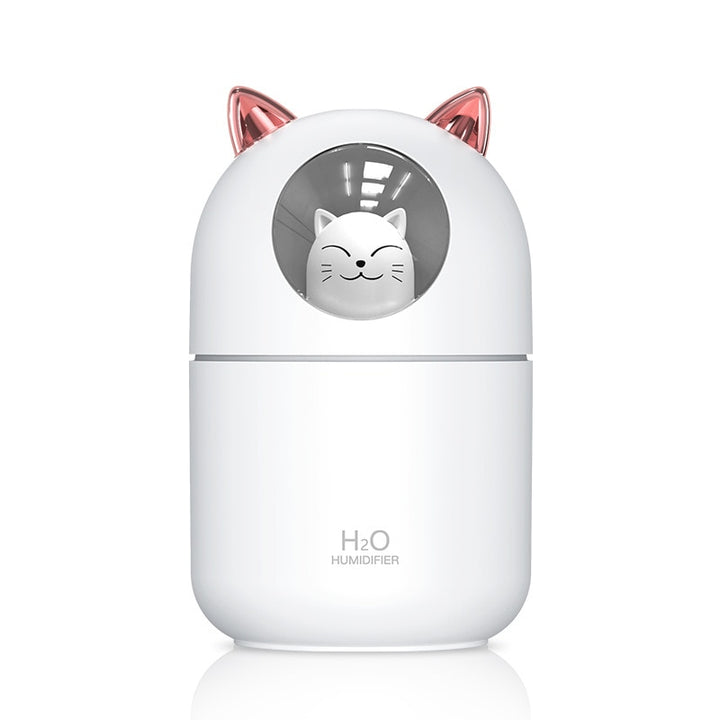 Cute Neko Portable Humidifier & Night Light Pastel Kitten