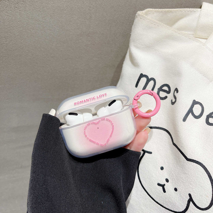 Candy Heart Case for Apple AirPods Pastel Kitten