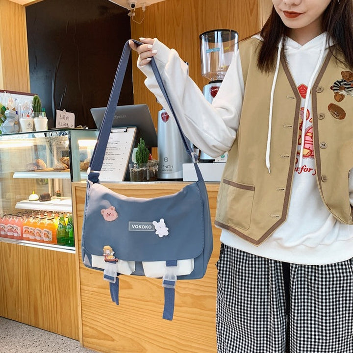 Japanese Crossbody Bag Pastel Kitten