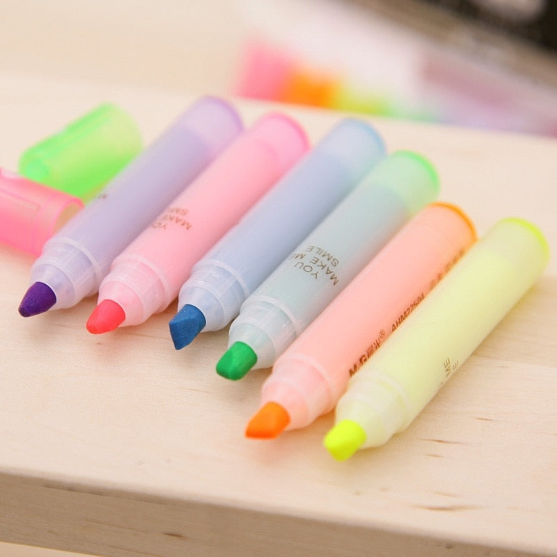 Cute Mini Markers Sets - Pastel Kitten