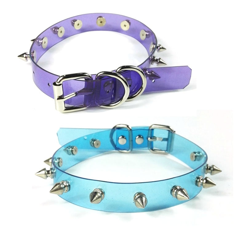 Manfnee Punk Choker PU Pelle Lega Rock Gotico Metallo Fibbia Unisex Nero Regolabile Manfnee Punk Choker PU Pelle Lega Rock Gotico Metallo Fibbia Unisex Nero Regolabile